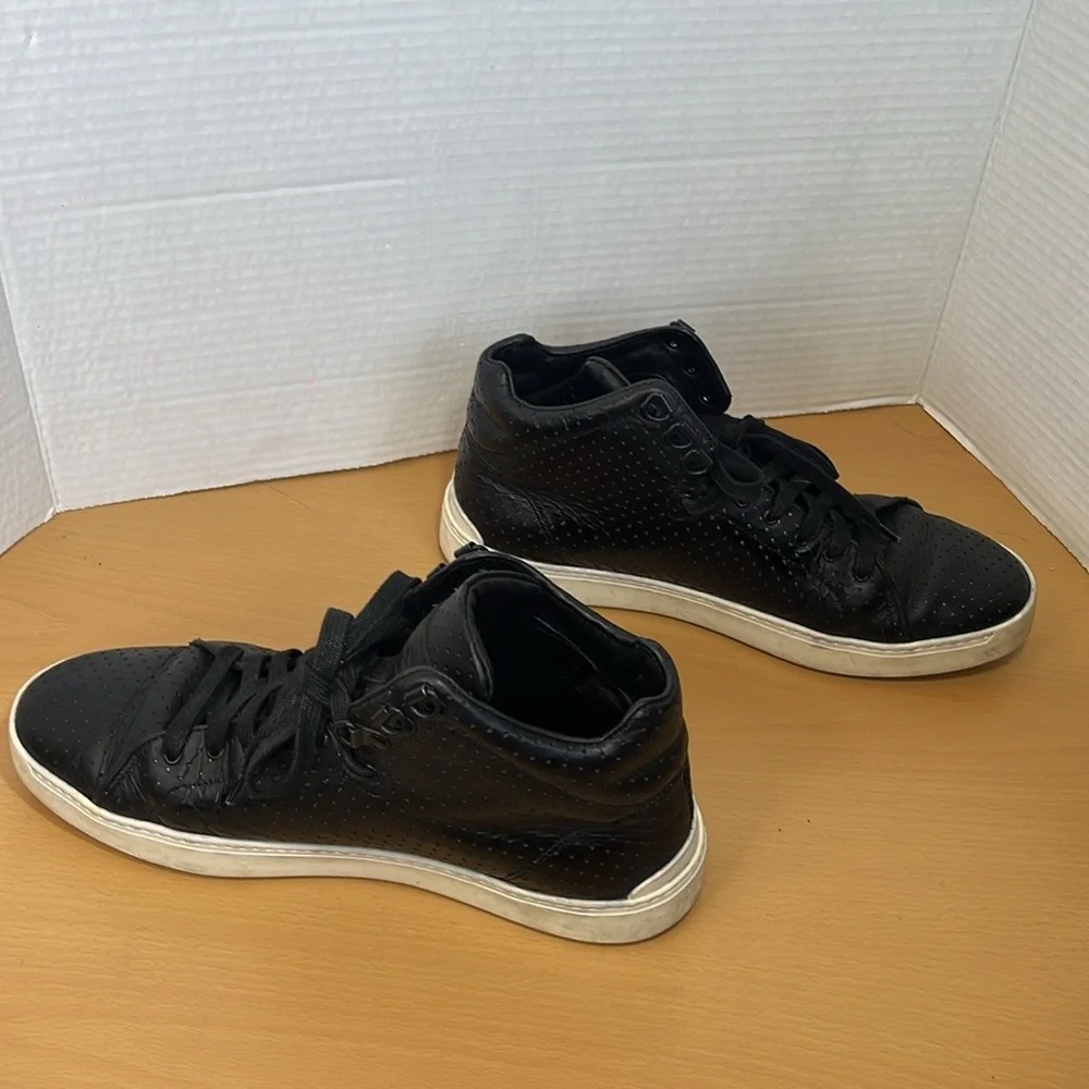 Rag & Bone Womens High Top Lace‎ Up Leather Sneakers Black Size 42-9